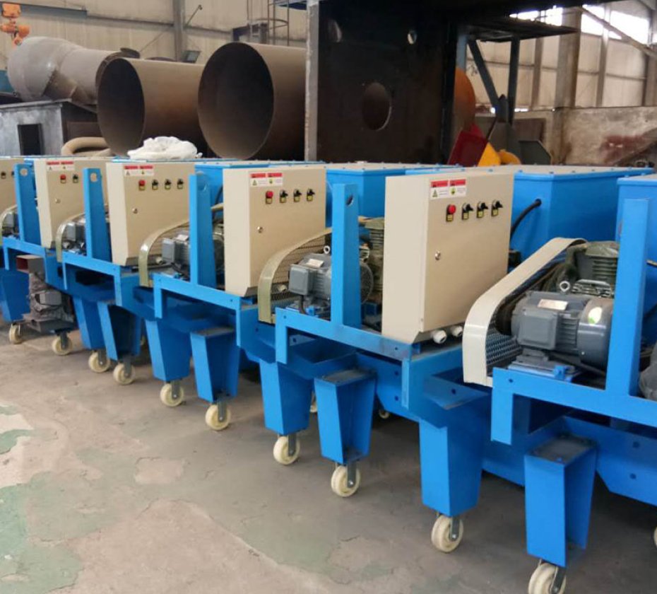 Bridge concrete roughness shot blasting machine 