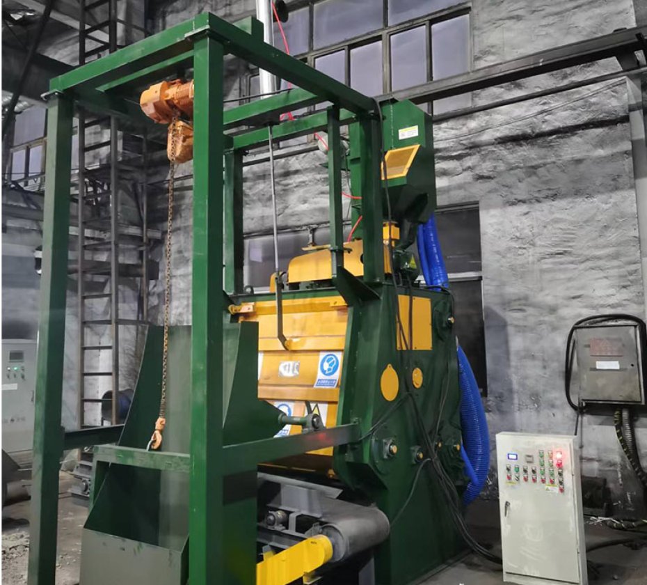 Apron Belt Shot Blasting Machine Crawler Belt surface cleaner