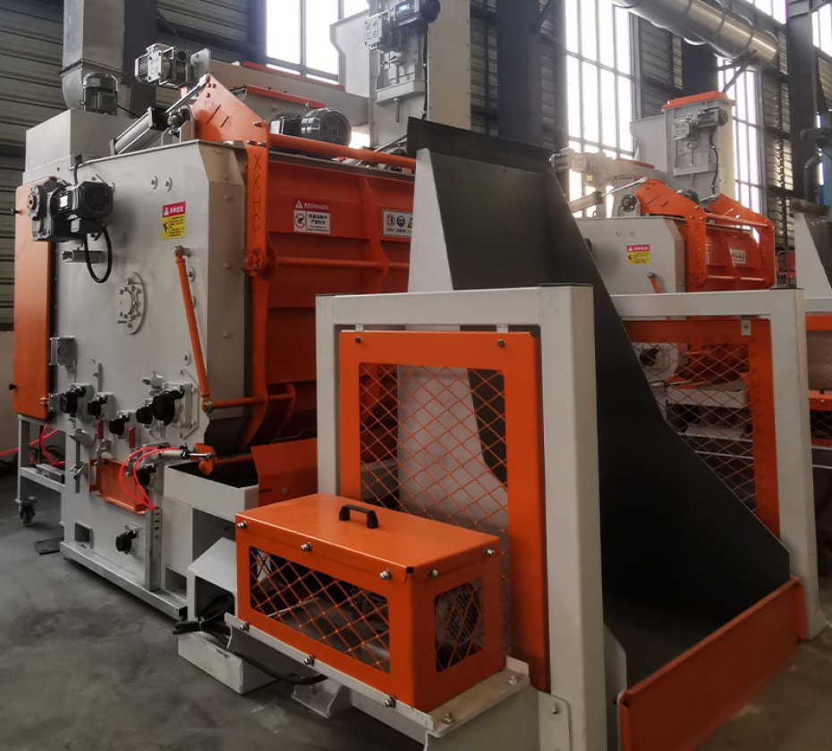 Apron Belt Shot Blasting Machine Crawler Belt surface cleaner