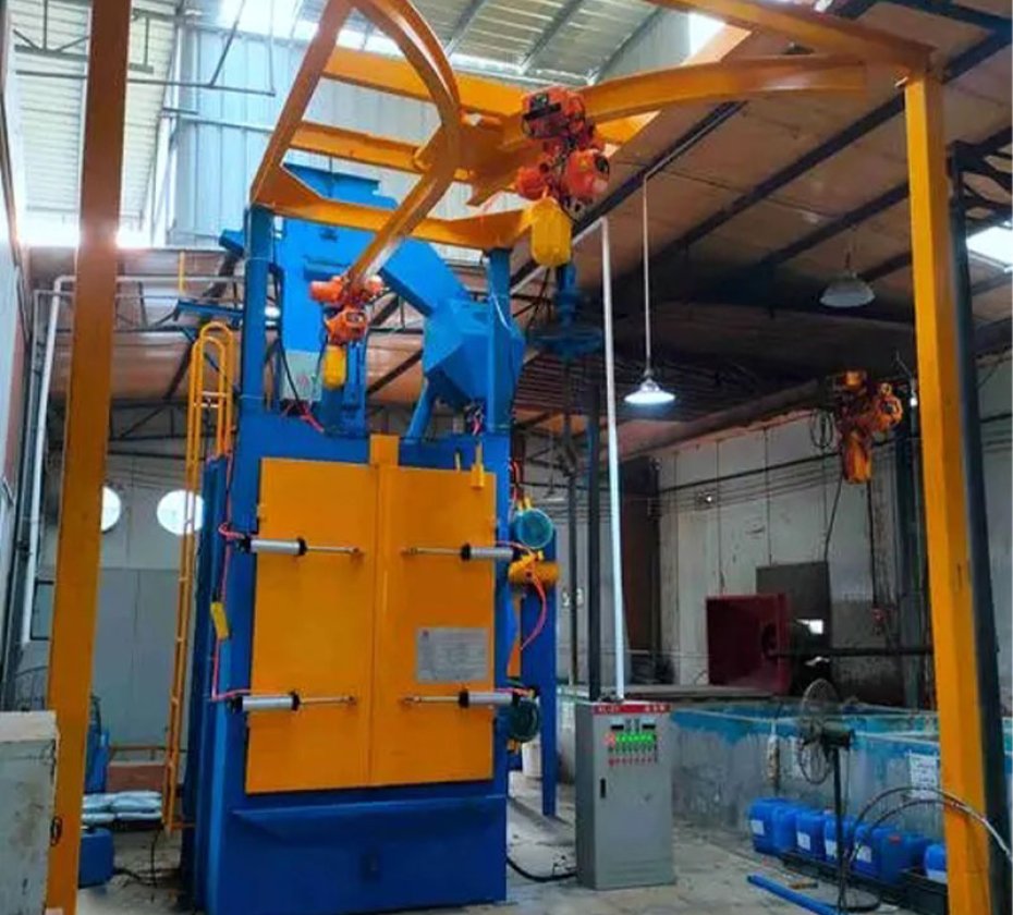 Q37 hook type shot blasting machine