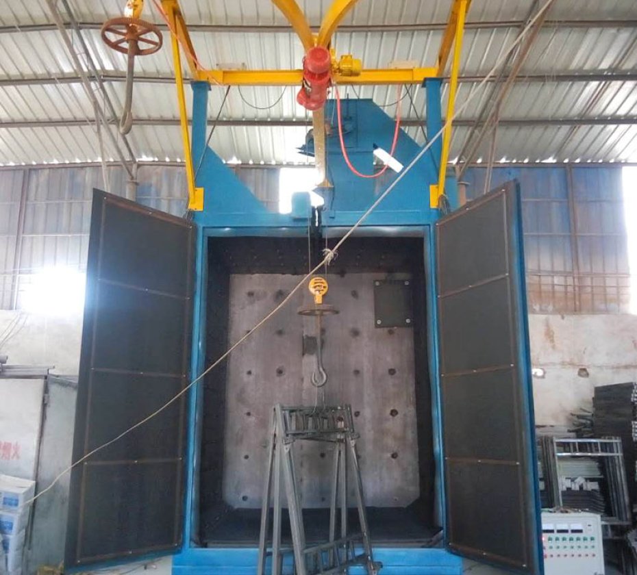 Q37 hook type shot blasting machine
