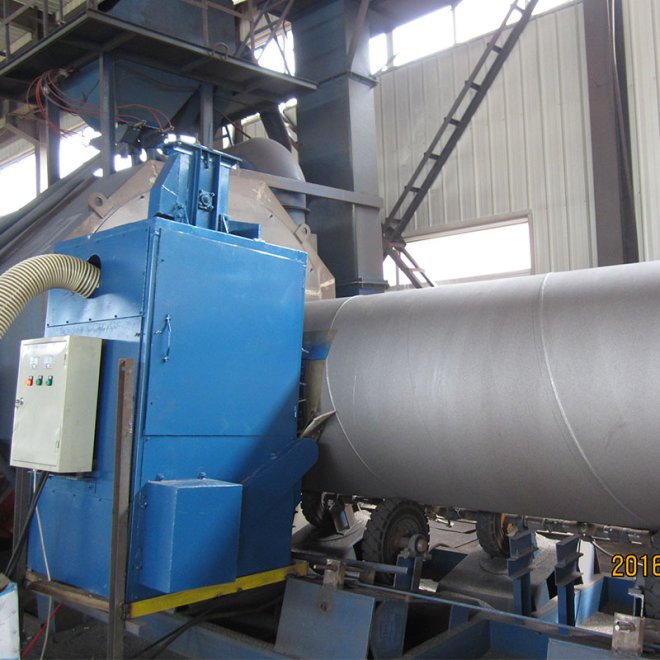 RQ2000 Wind tower wall shot blasting machine