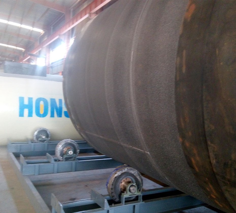  hanging type outer wall shot blasting machine 