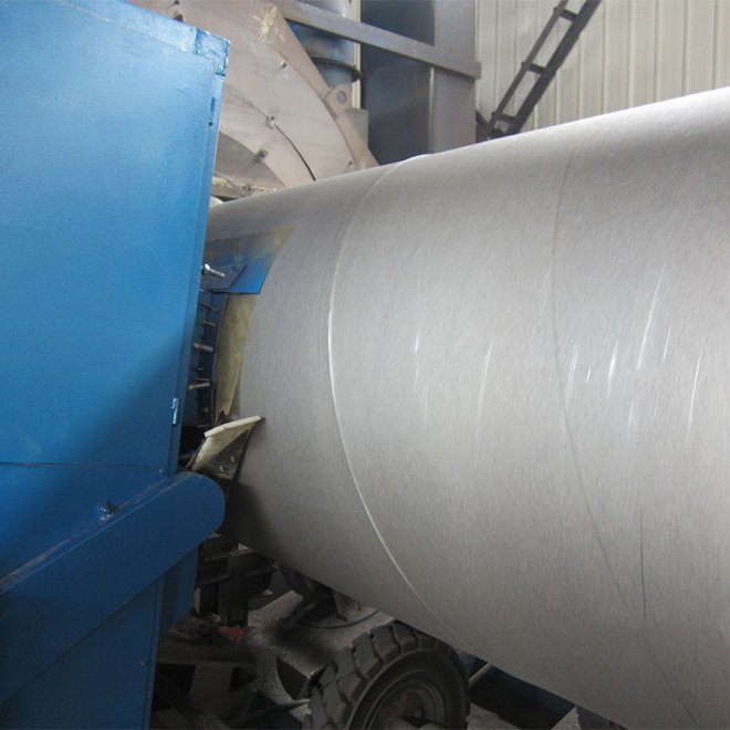 RQ550 hanging type outer wall shot blasting machine